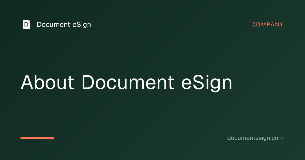 About - Document eSign